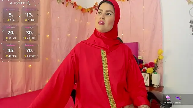 AishaAmin  online show from February 7, 12:42 pm