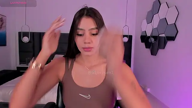 AllyJensen online show from February 2, 10:25 am