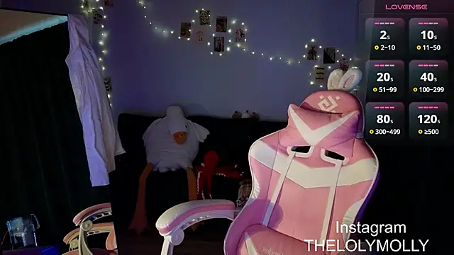 LolyMolli online show from February 7, 2:15 pm