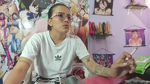 Snapshot of Yaumiko chatting on October 30, 7:36 pm Yaumiko online show from October 30, 7:36 pm