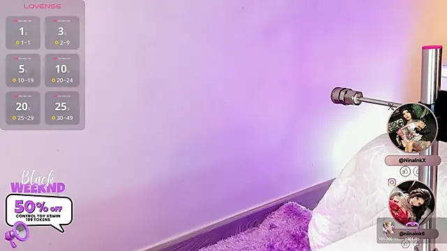 Snapshot of NinaInk chatting on November 29, 4:10 pm NinaInk online show from November 29, 4:10 pm