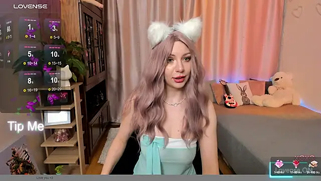 Snapshot of MelodyBlosom chatting on March 12, 6:18 am MelodyBlosom online show from March 12, 6:18 am