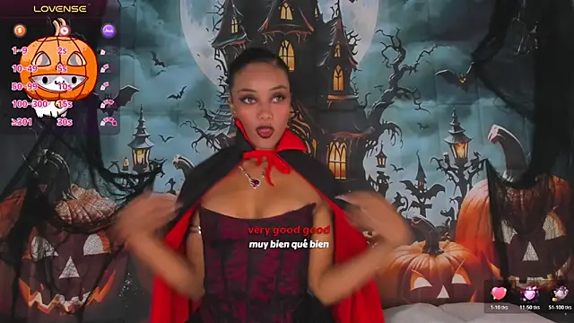 Snapshot of Juliette__3 chatting on October 31, 1:45 pm Juliette 3 online show from October 31, 1:45 pm