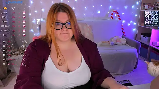 Snapshot of Melissa_Purr chatting on December 17, 7:48 pm Melissa Purr online show from December 17, 7:48 pm