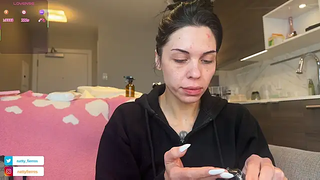 NattyFierros online show from February 21, 8:27 pm