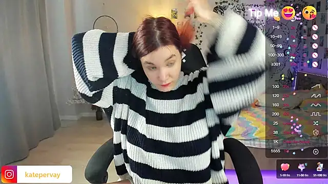 Snapshot of callmekatesmith chatting on February 6, 9:53 am callmekatesmith online show from February 6, 9:53 am