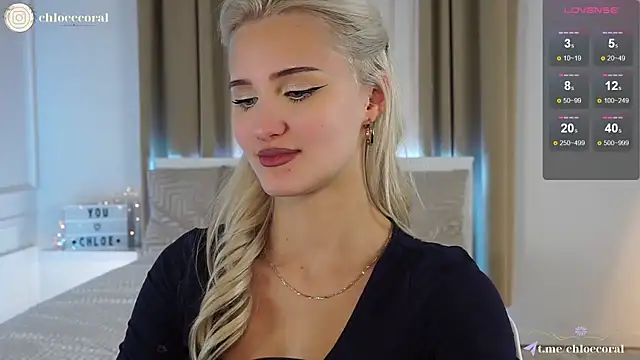 ChloeCoral online show from January 17, 6:33 pm