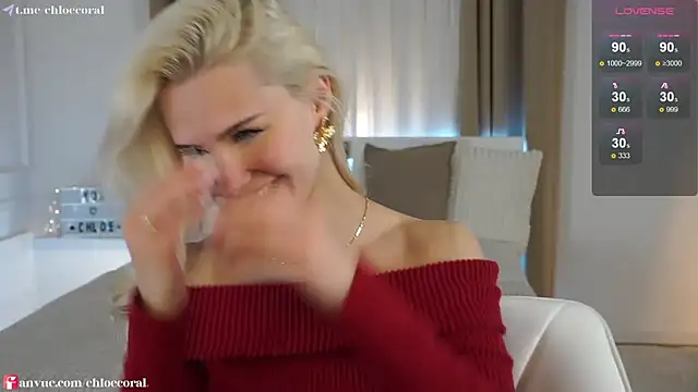 ChloeCoral online show from February 2, 7:25 pm