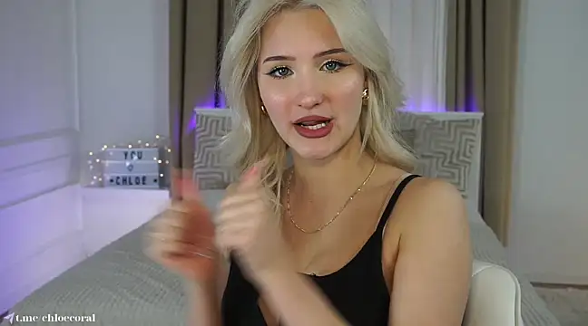 ChloeCoral online show from March 8, 5:01 pm