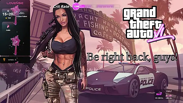 Sonja Stripper Ray online show from October 29, 9:00 am