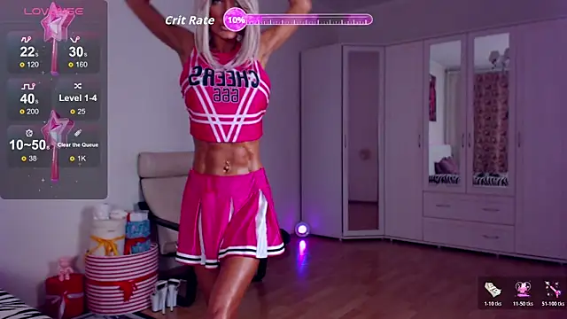 Sonja Stripper Ray online show from February 15, 12:14 pm