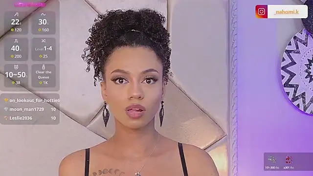 Nahomi King online show from January 28, 4:08 pm