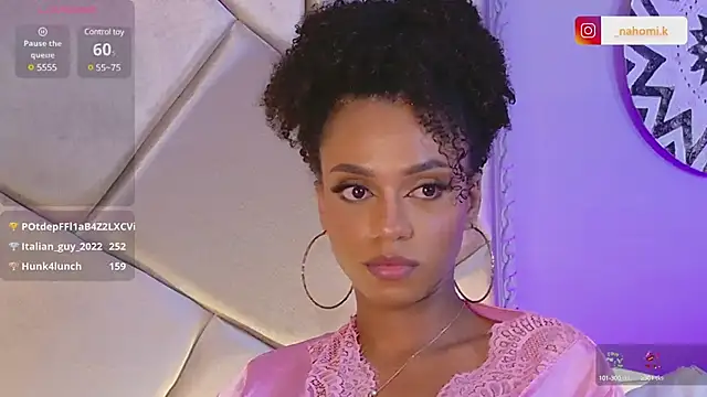 Nahomi King online show from February 14, 1:18 pm