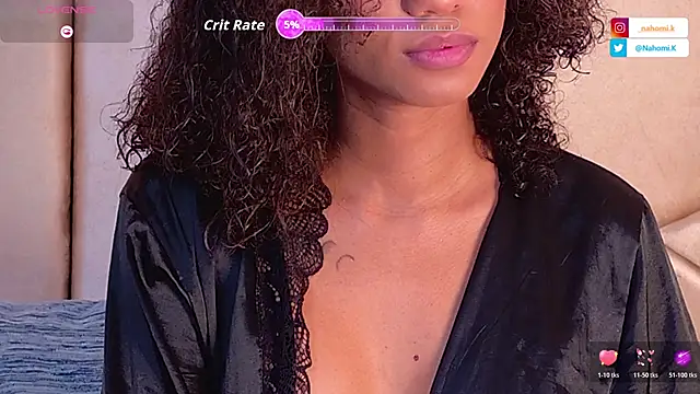 Nahomi King online show from April 14, 1:39 pm