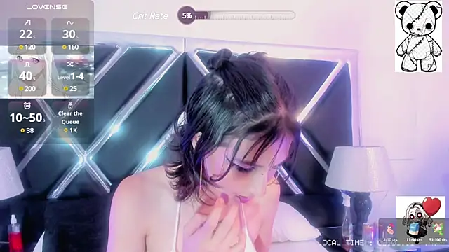 Snapshot of Naomi-Haruno chatting on March 13, 1:10 am Naomi-Haruno online show from March 13, 1:10 am