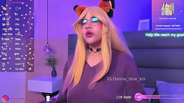 Snapshot of blue_koi chatting on January 21, 7:28 pm blue koi online show from January 21, 7:28 pm