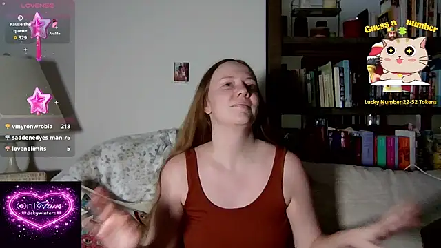 skywinters online show from February 22, 9:02 pm