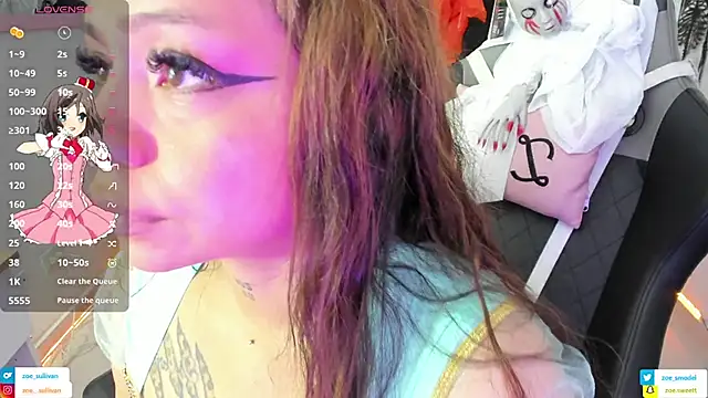 zoesullivan online show from October 24, 9:49 am