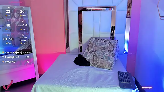 Alanna hot3 online show from November 26, 7:37 pm