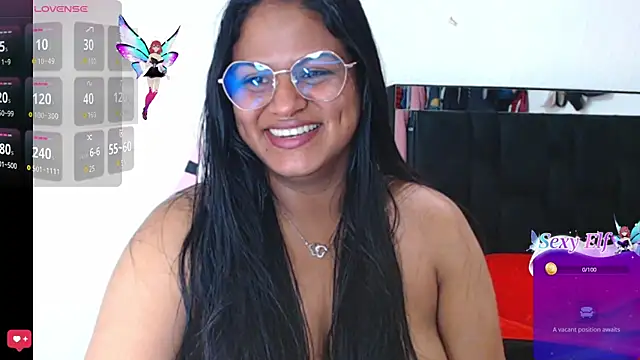 Snapshot of SweetAlmaa chatting on February 20, 8:14 pm SweetAlmaa online show from February 20, 8:14 pm