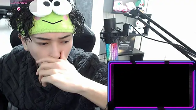 Snapshot of Shizukuu chatting on January 11, 4:17 am Shizukuu online show from January 11, 4:17 am