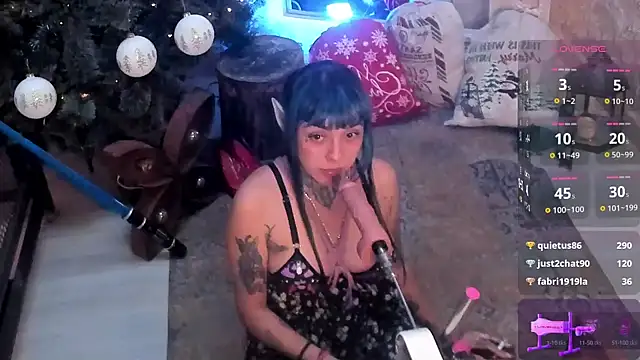 luxifer 666  online show from December 24, 7:22 pm