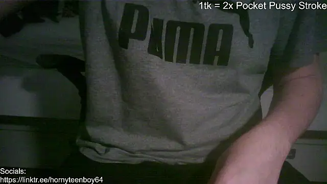 Snapshot of HornyTeenBoy64 chatting on March 21, 3:46 pm HornyTeenBoy64 online show from March 21, 3:46 pm