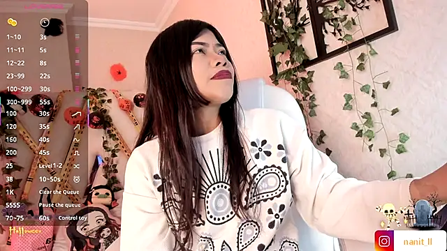 Snapshot of Punkys_ chatting on October 31, 10:55 pm Punkys online show from October 31, 10:55 pm