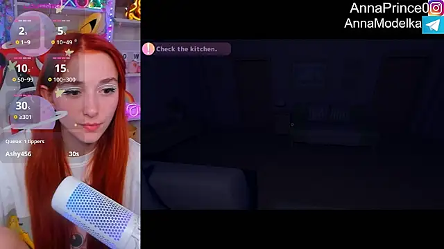 Snapshot of Anna_Prince chatting on February 23, 9:33 am Anna Prince online show from February 23, 9:33 am