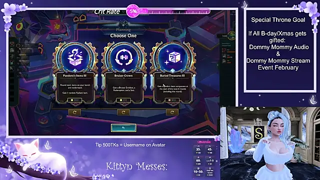 Snapshot of SassyKittyn chatting on December 17, 6:24 am SassyKittyn online show from December 17, 6:24 am
