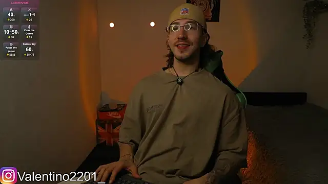 Valentino Xander online show from March 15, 11:44 pm