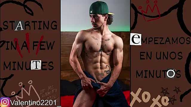 Valentino Xander online show from April 18, 12:47 am