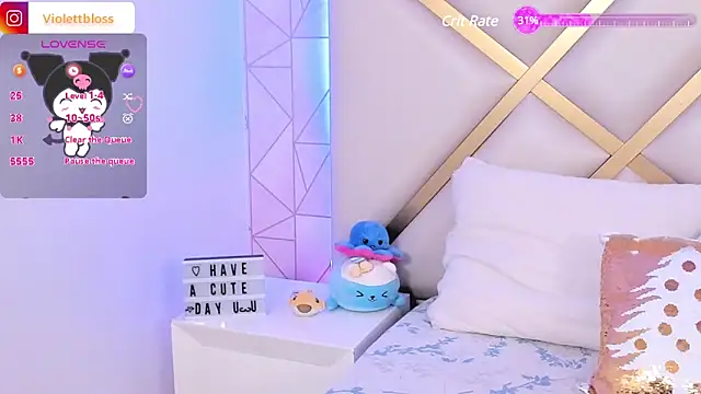 Violettbloss online show from December 6, 10:41 pm