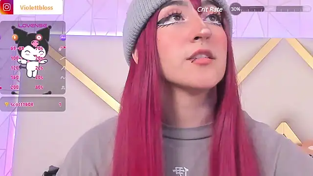 Violettbloss online show from February 12, 9:11 pm