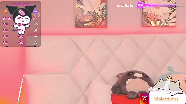 Violettbloss online show from October 21, 3:51 am