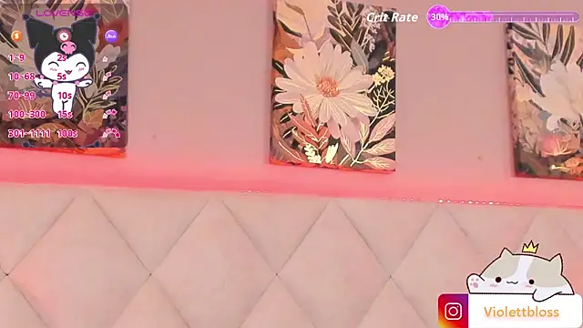 Violettbloss online show from October 23, 3:17 am