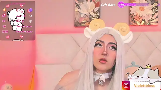 Violettbloss online show from November 11, 3:28 am