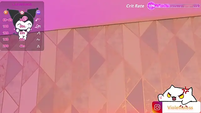 Violettbloss online show from February 25, 3:38 am