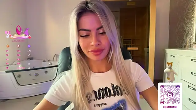 Snapshot of Natalimuur chatting on October 14, 1:34 pm Natalimuur online show from October 14, 1:34 pm