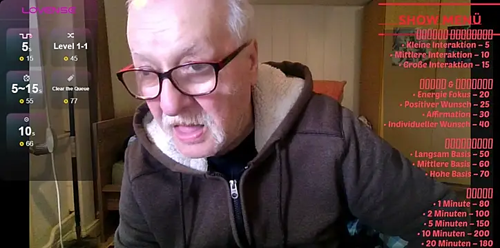 Sammy1660 online show from April 12, 2:55 pm