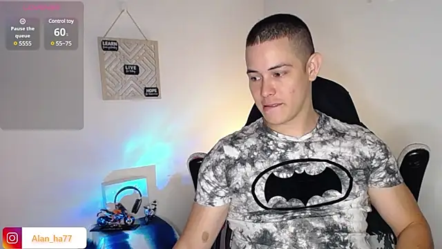 Alan hadid1 online show from January 9, 9:37 pm