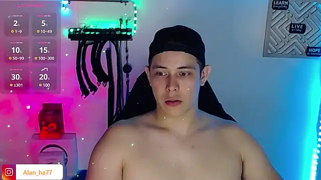 Alan hadid1 online show from February 4, 10:24 pm