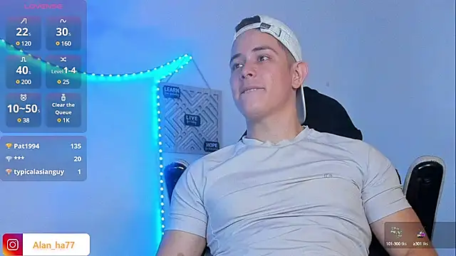 Alan hadid1 online show from February 27, 11:26 pm