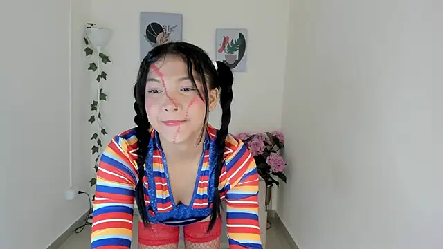 Snapshot of Charlothe_capell chatting on October 18, 9:15 pm Charlothe capell online show from October 18, 9:15 pm