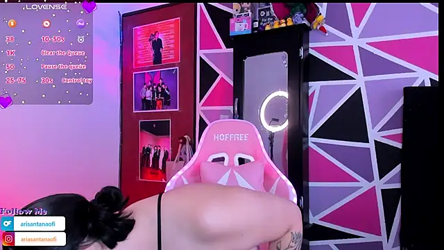 arisantana online show from December 2, 8:59 pm