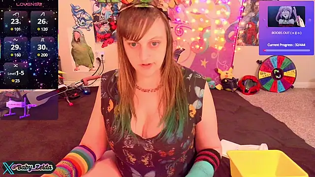BabyZelda online show from March 17, 10:38 am