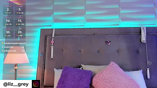 Liz grey  online show from March 1, 12:07 am