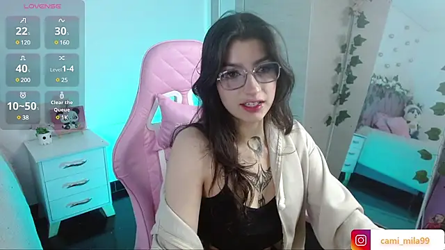 cami mila9 online show from January 8, 4:02 am