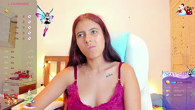 Snapshot of Dalila-1x chatting on December 3, 2:47 am Dalila-1x online show from December 3, 2:47 am