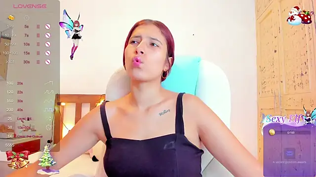 Snapshot of Dalila-1x chatting on December 19, 8:34 pm Dalila-1x online show from December 19, 8:34 pm